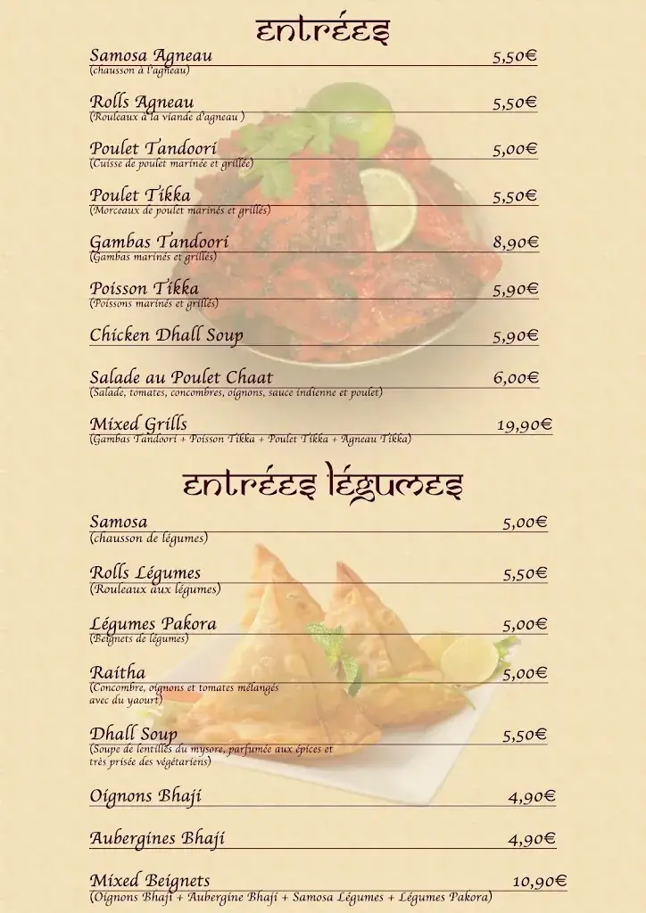 Menu_Bollywood Café_Billère_image_2