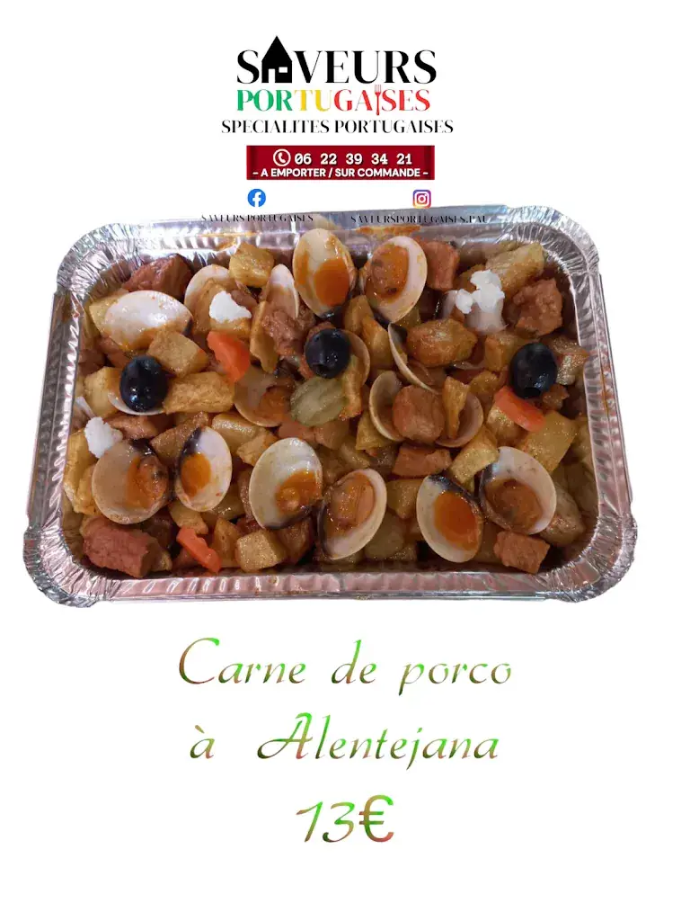 Menu_Saveurs Portugaises_Billère_image_7