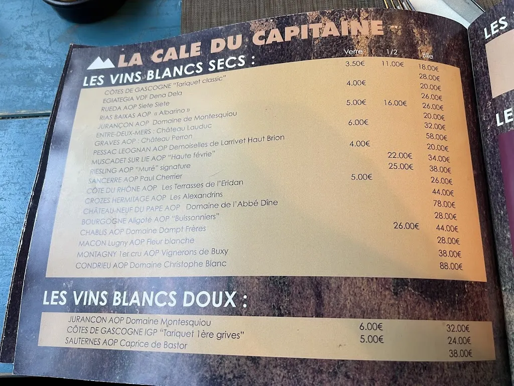 Menu_Restaurant Cotes & Mer_Pau_image_3