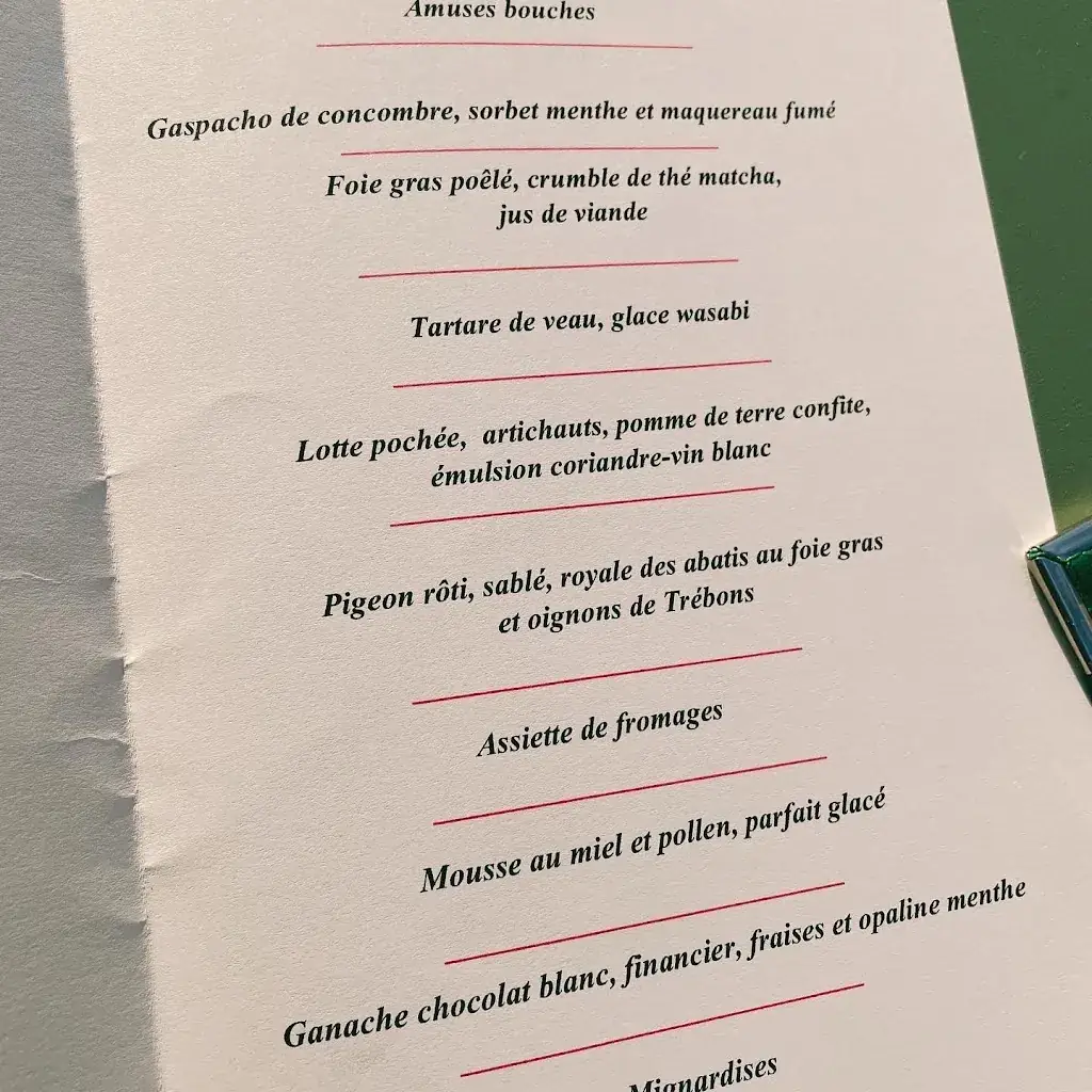 Menu_L'Esberit_Bizanos_image_1