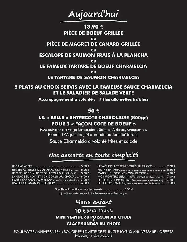 Menu_Bistro Régent PAU - BIZANOS_Bizanos_image_1