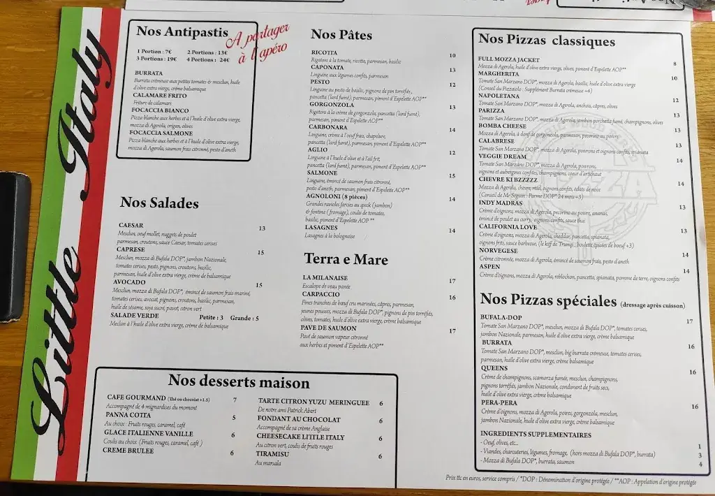 Menu_Little Italy_Bizanos_image_1