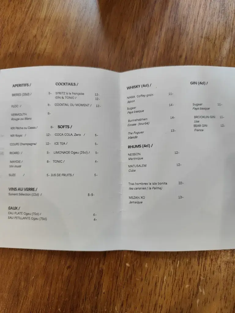 Menu_L'Interprète_Pau_image_4