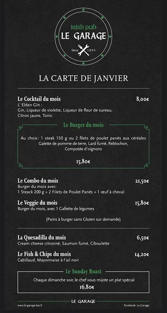Menu_Le Garage_Pau_image_2