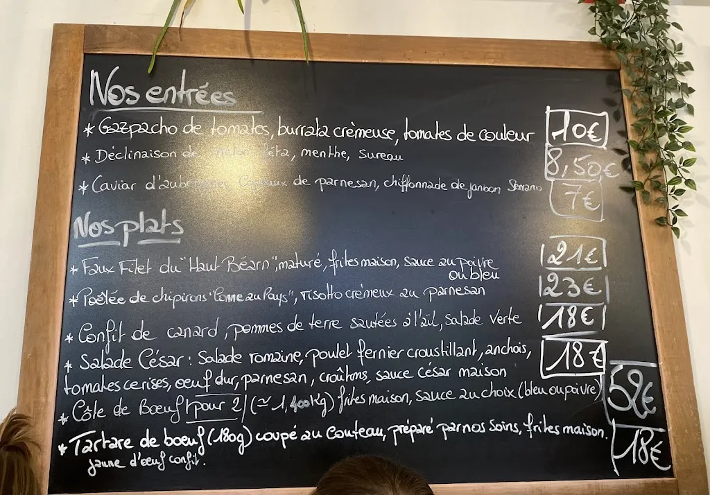 Menu_Restaurant On EGIN !_Pau_image_1