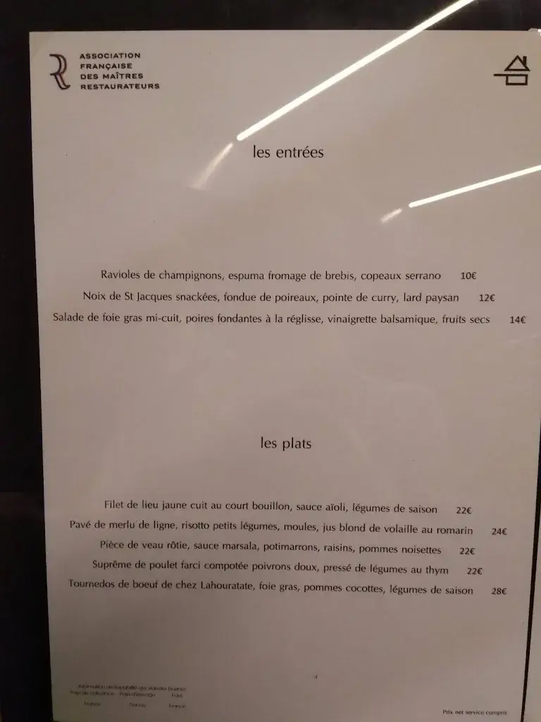 Menu_Restaurant Le SUD_Pau_image_4
