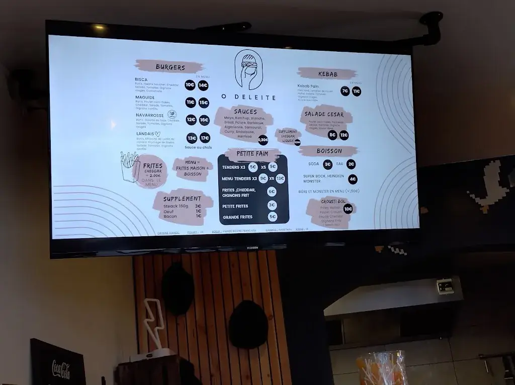 Menu_Restaurant A L'imprevu_Biscarrosse_image_2