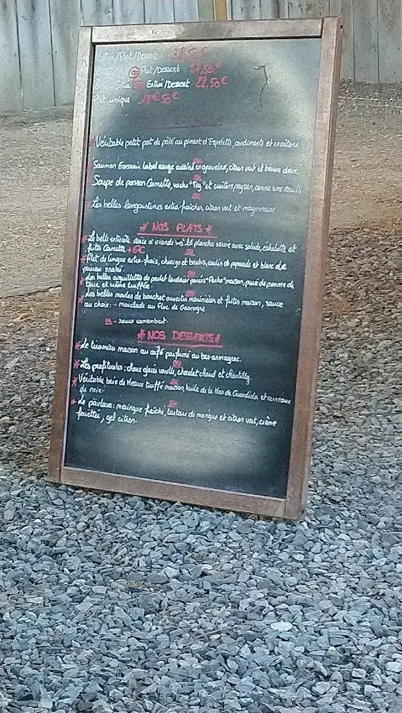 Menu_Restaurant Camette_Biscarrosse_image_2