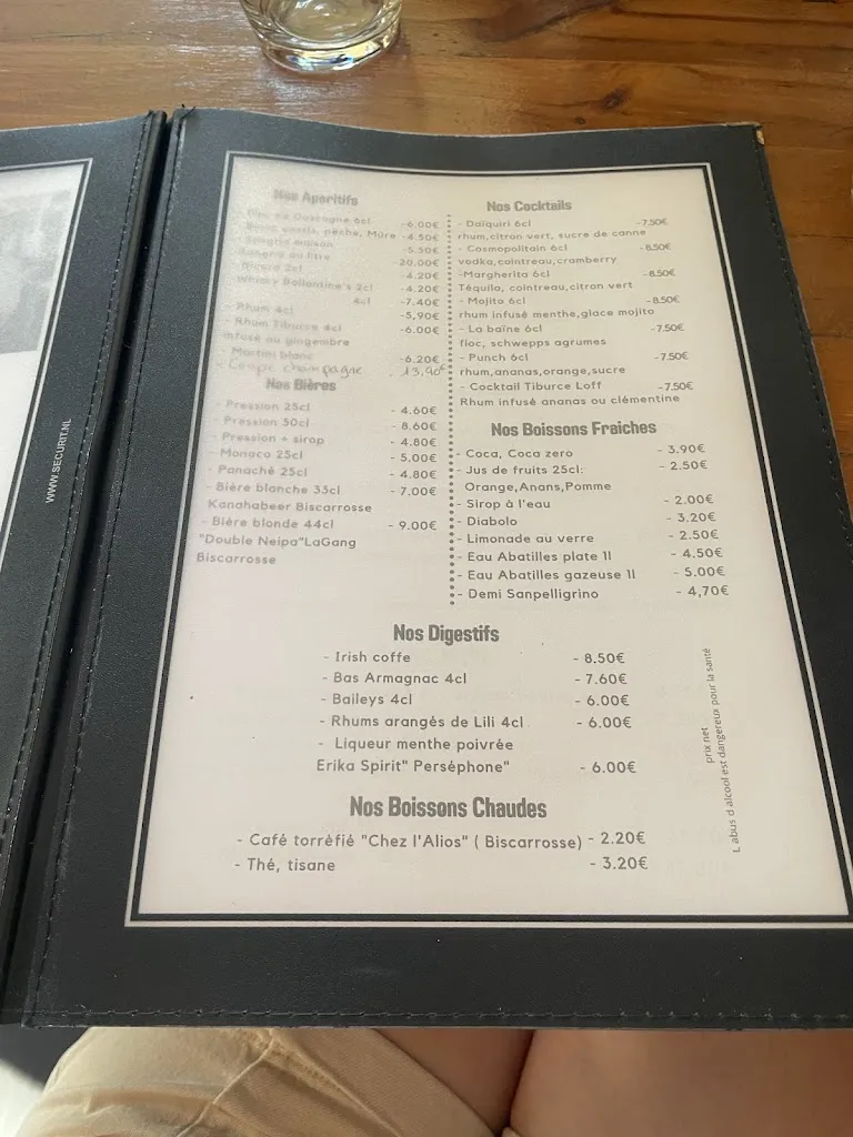 Menu_Le bord de plage_Biscarrosse_image_4