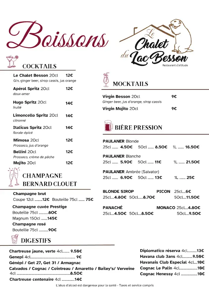 Menu_Chalet Du Lac Besson_Huez_image_3