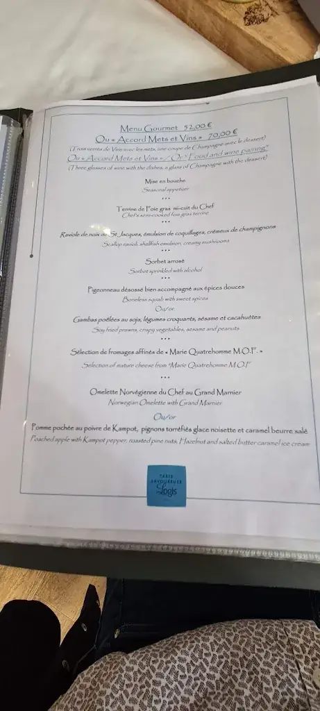 Menu_L'Instant Gourmet Biscarrosse_Biscarrosse_immagine_1
