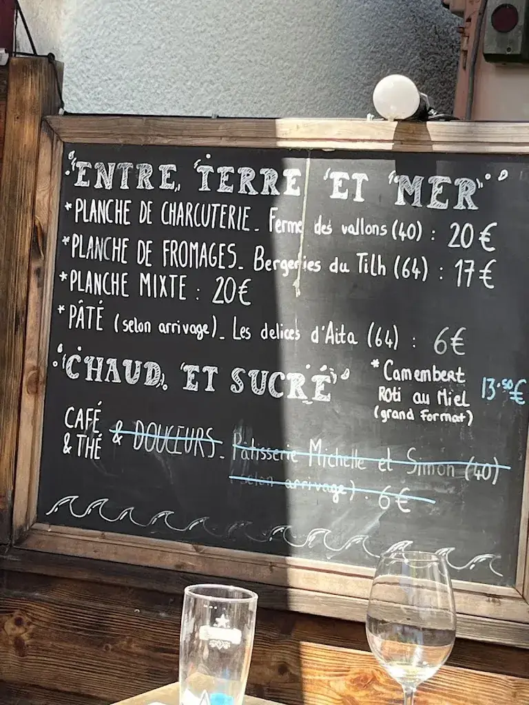 Menu_La Cabane Du Bourg - Bar à huîtres_Biscarrosse_image_2