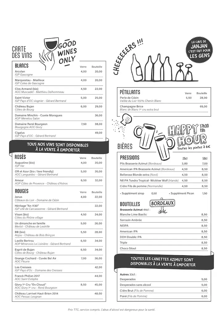 Menu_Pickles Apéro Cantine_Biscarrosse_immagine_1