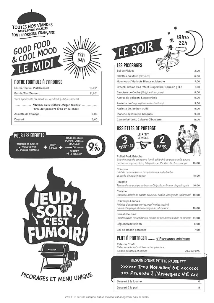 Menu_Pickles Apéro Cantine_Biscarrosse_immagine_3