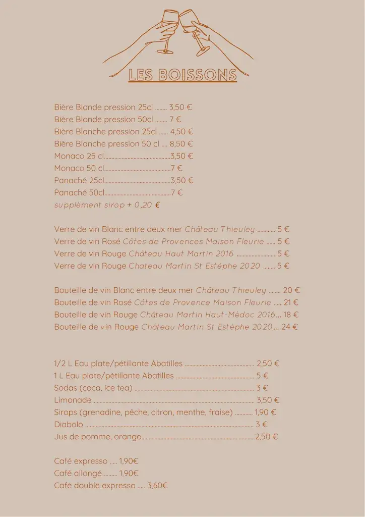 Menu_L’Ostrea Biscarrosse_Biscarrosse_image_1