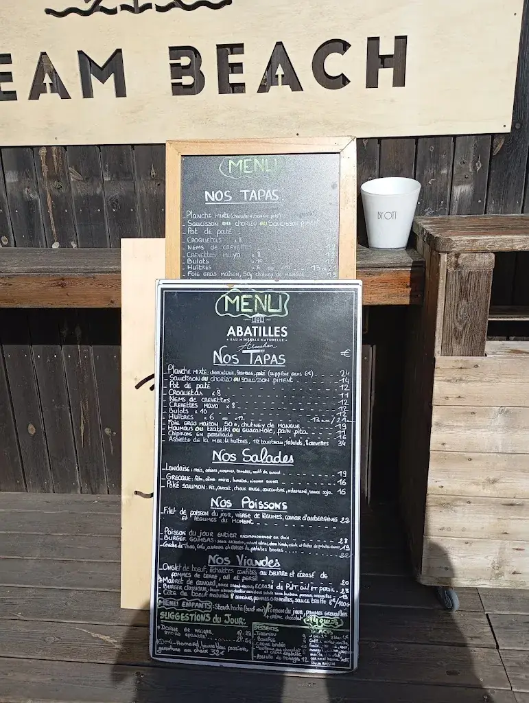 Menu_Dream Beach_Biscarrosse_image_2