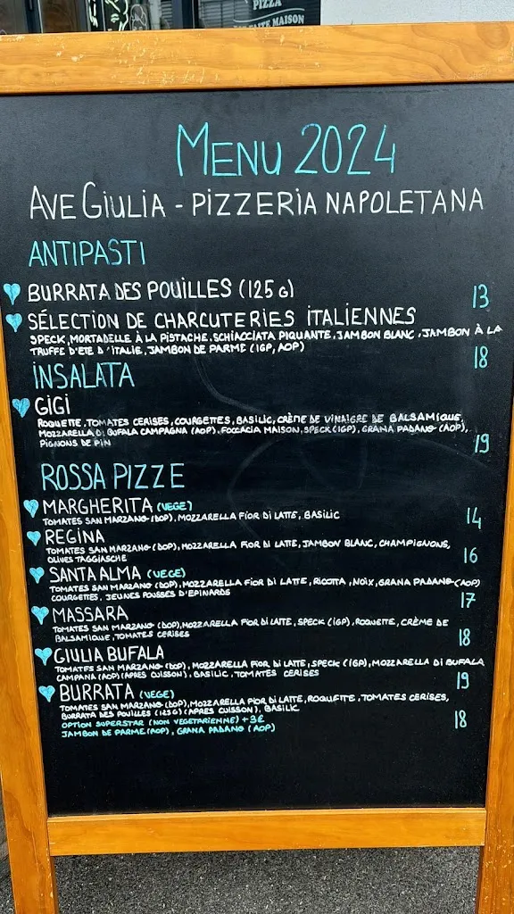 Menu_AVE GIULIA Biscarrosse_Biscarrosse_image_2