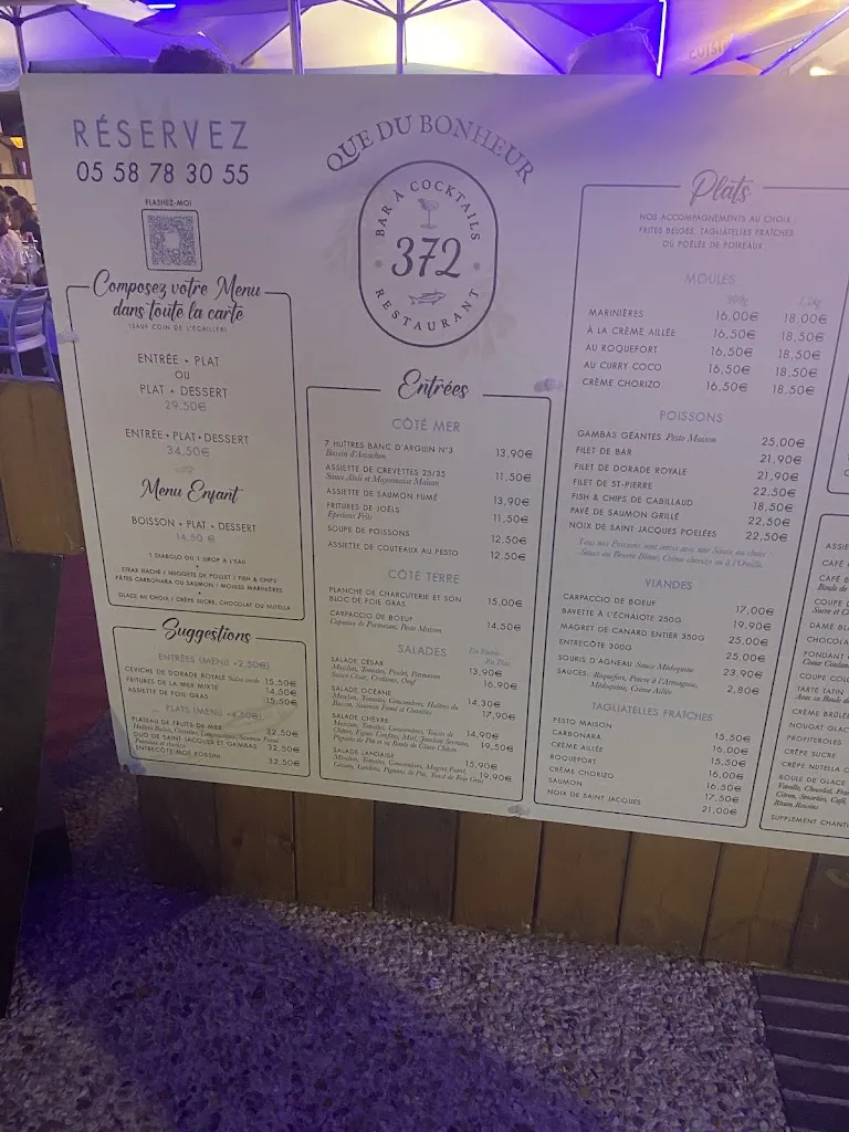 Menu_Le 372_Biscarrosse_image_4