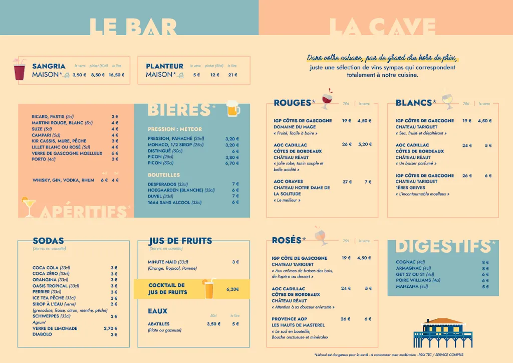 Menu_La Cabane à Moules_Biscarrosse_image_3