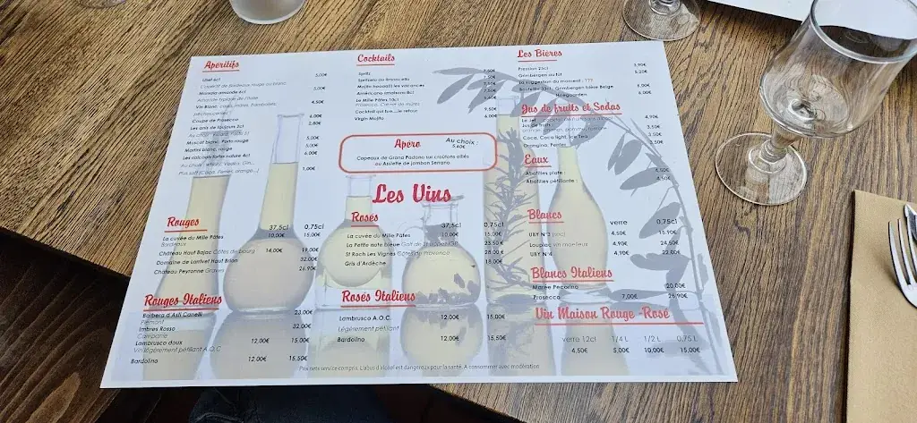 Menu_Le Mille Pâtes_Biscarrosse_image_3