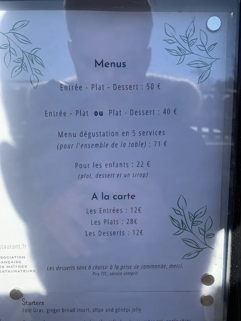 Menu_Restaurant Le Génépi Alpe d'Huez_Huez_image_3