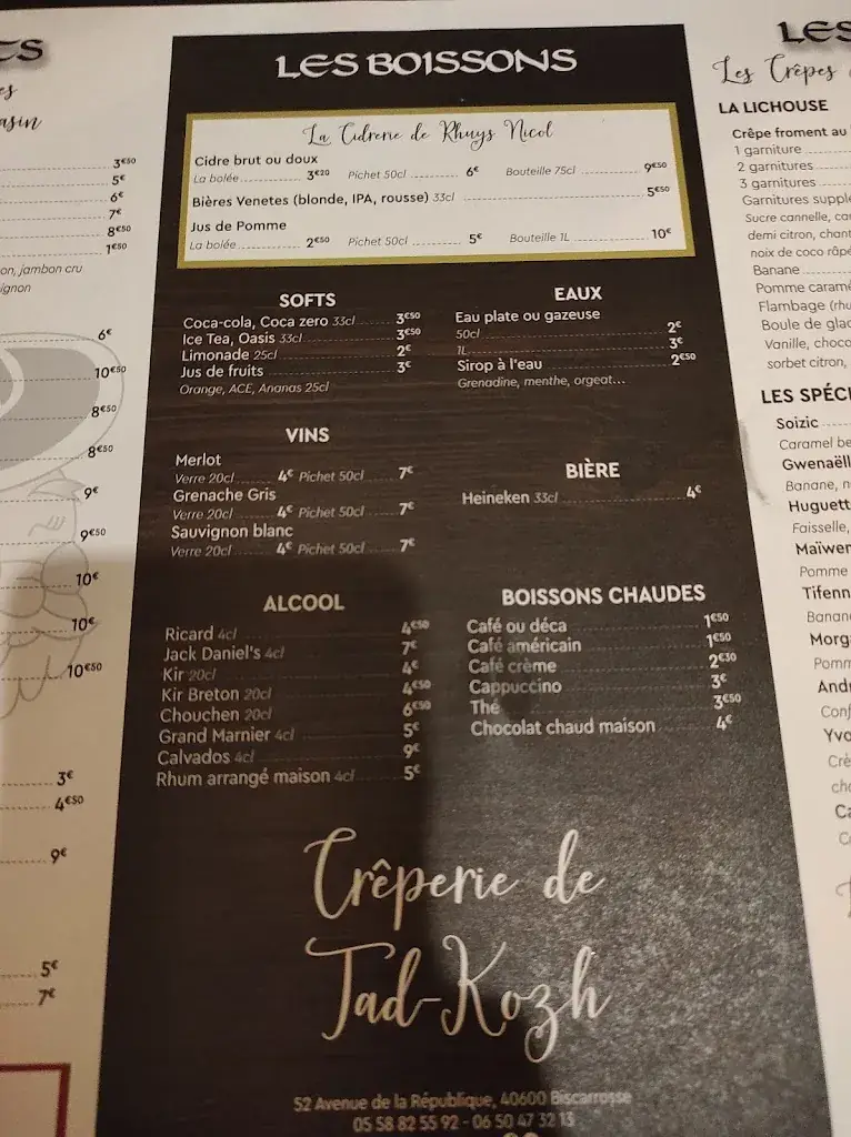 Menu_Creperie de Tad-Kozh_Biscarrosse_image_3