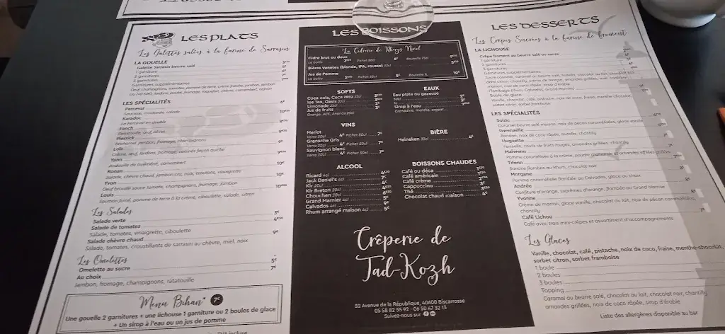 Menu_Creperie de Tad-Kozh_Biscarrosse_image_4