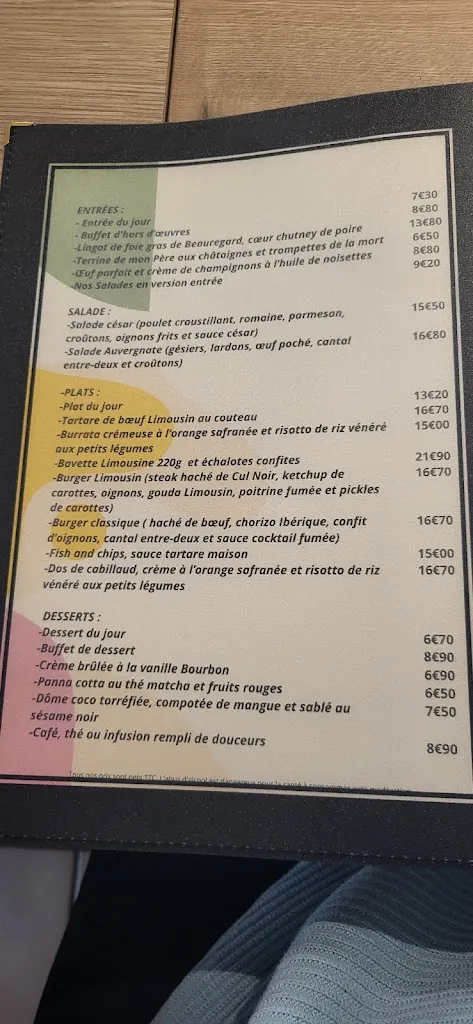 Menu_Delicatessen Le Provençal_Feytiat_image_2