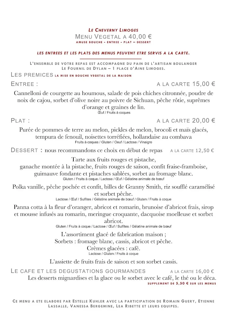 Menu_Le Cheverny_Limoges_image_3