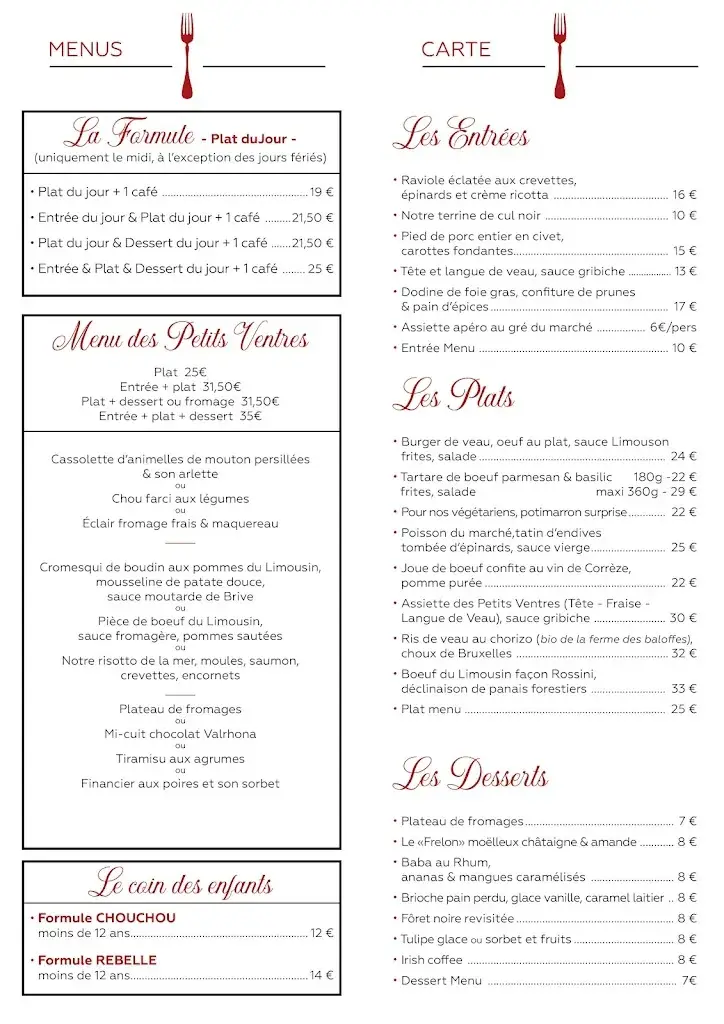 Menu_Les Petits Ventres_Limoges_image_3