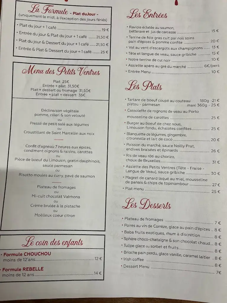 Menu_Les Petits Ventres_Limoges_image_4