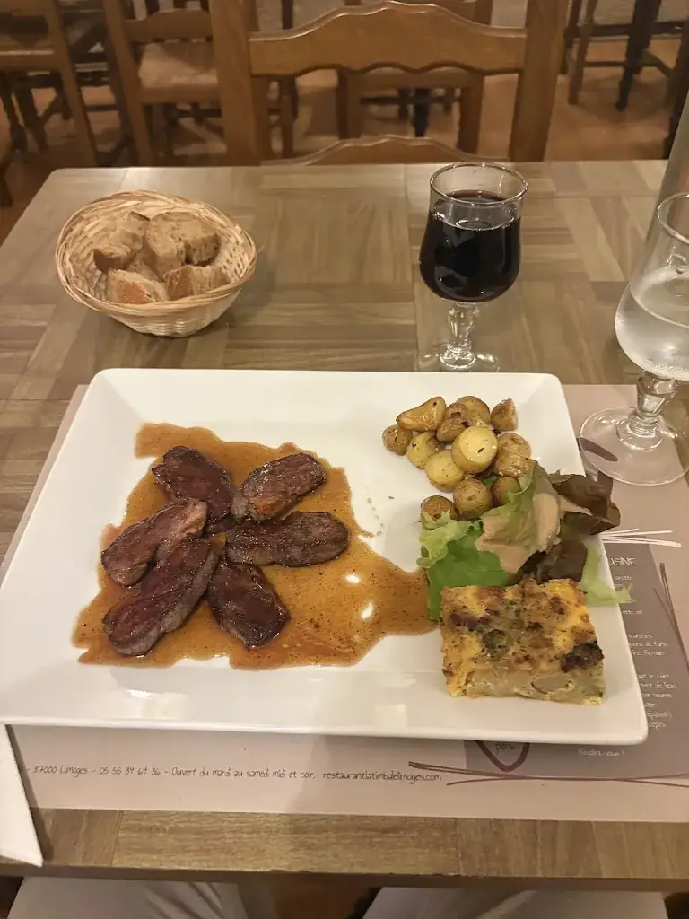 Menu_LA TIMBALE_Limoges_image_7