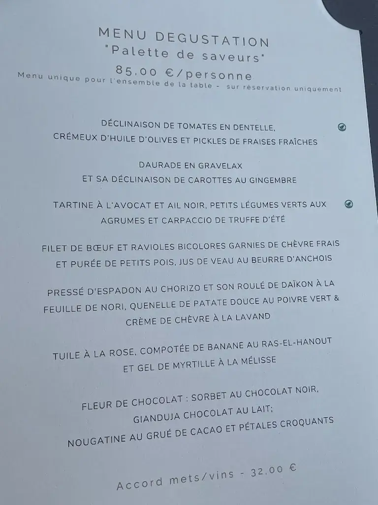 Menu_Le Pont Saint Etienne_Limoges_image_1