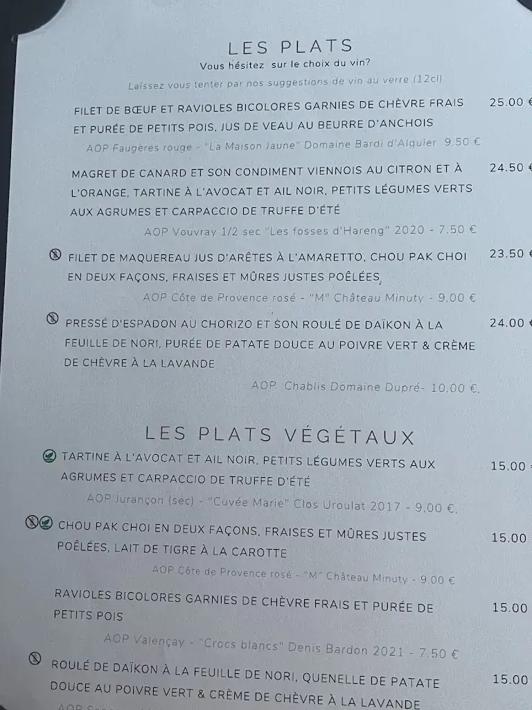 Menu_Le Pont Saint Etienne_Limoges_image_2