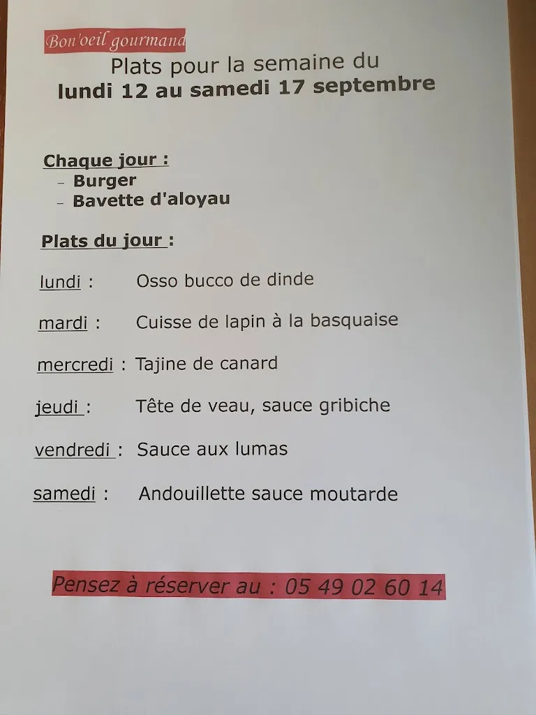 Menu_Bon'Oeil Gourmand_Bonneuil-Matours_immagine_4