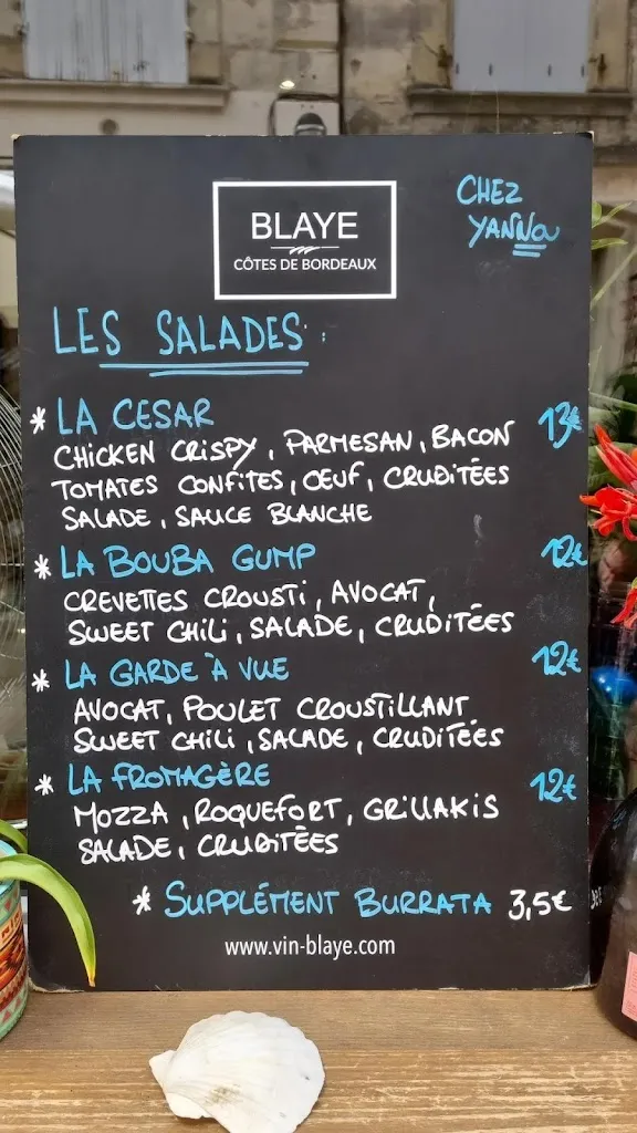Menu_Chez Yannou_Blaye_image_1