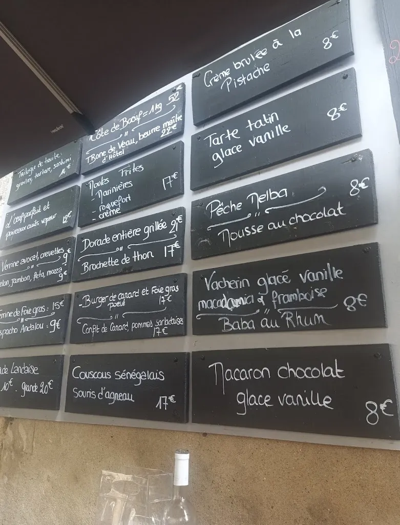 Menu_Auberge des officiers_Blaye_image_2