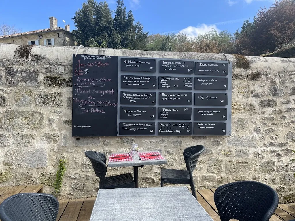 Menu_Auberge des officiers_Blaye_image_4