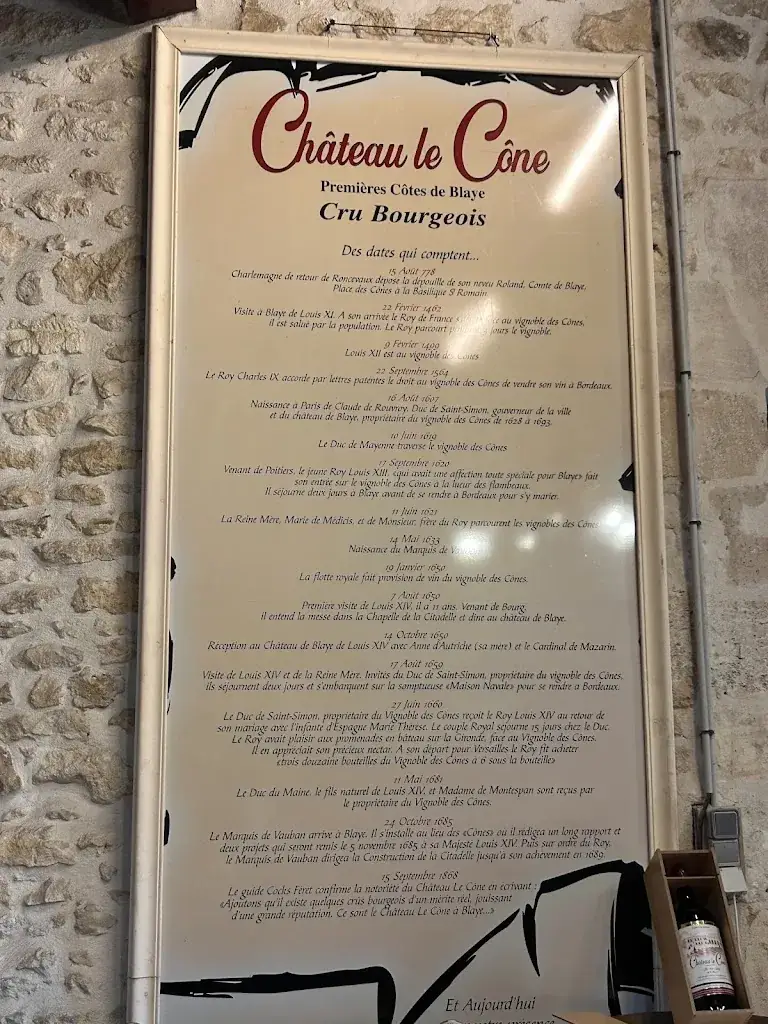 Menu_Marquis de Vauban Castle_Blaye_image_3