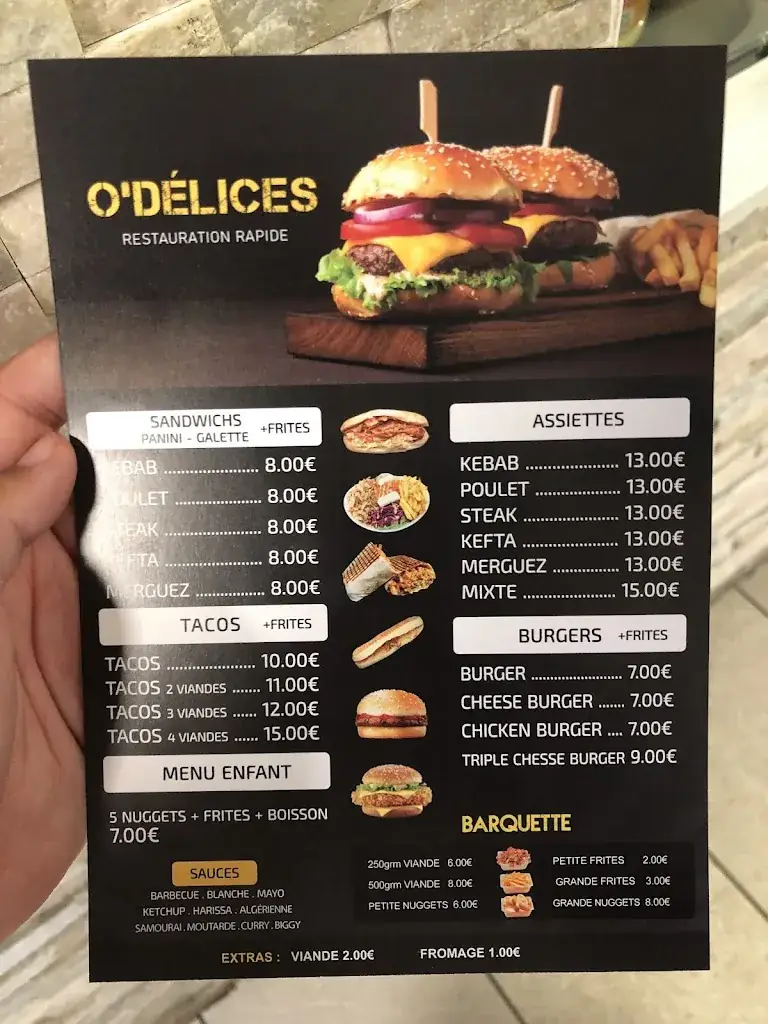 Menu_O'délice blaye_Blaye_image_1