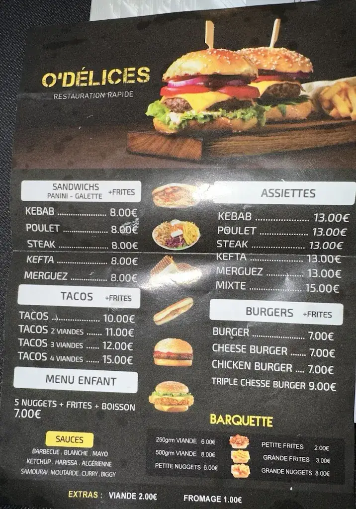 Menu_O'délice blaye_Blaye_image_2