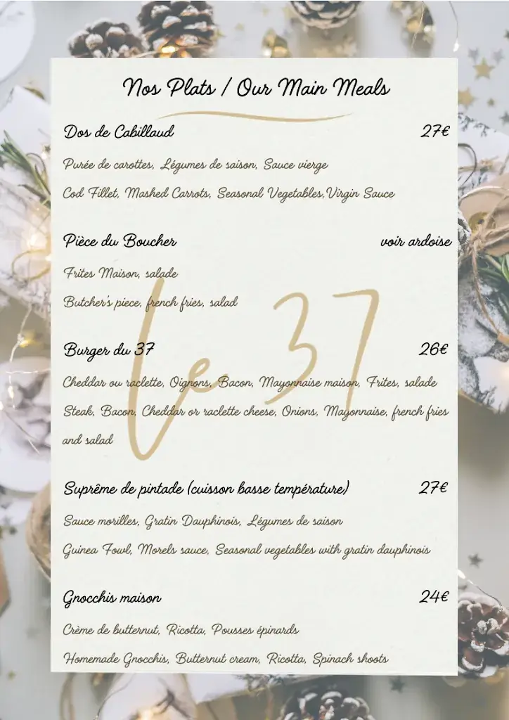 Menu_Le 37_Huez_image_1