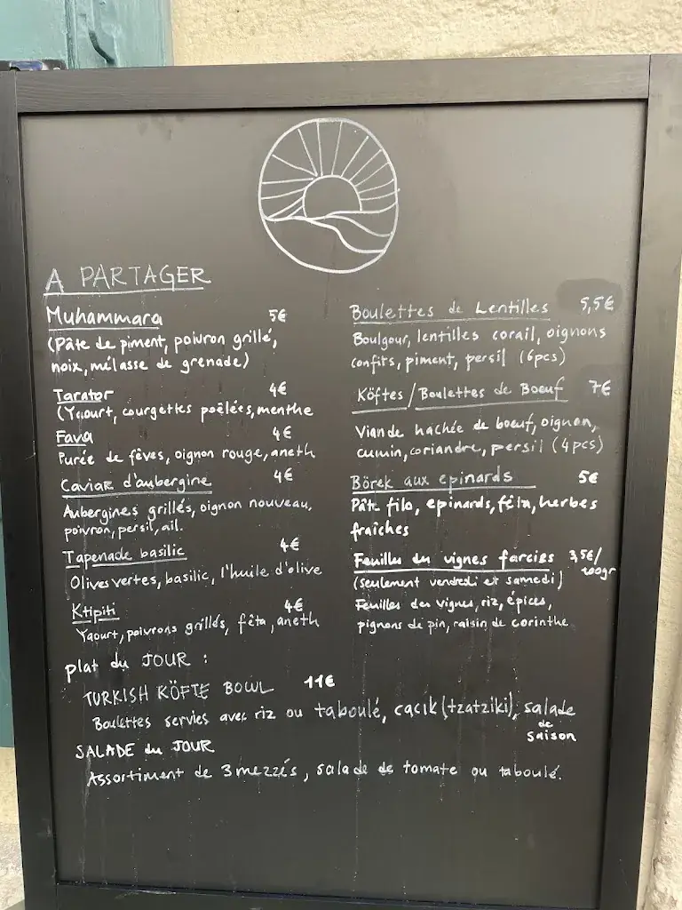 Menu_Les Filles du Soleil_Blaye_image_1