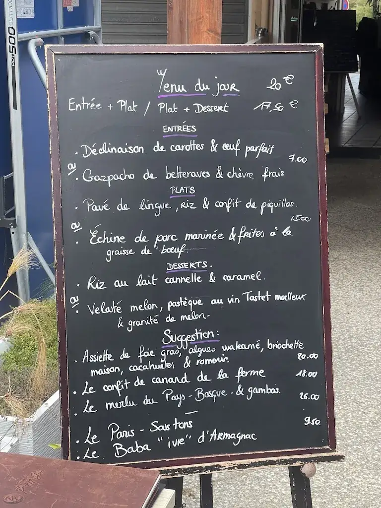 Menu_La table de P'tit Ju_Vieux-Boucau-les-Bains_image_3