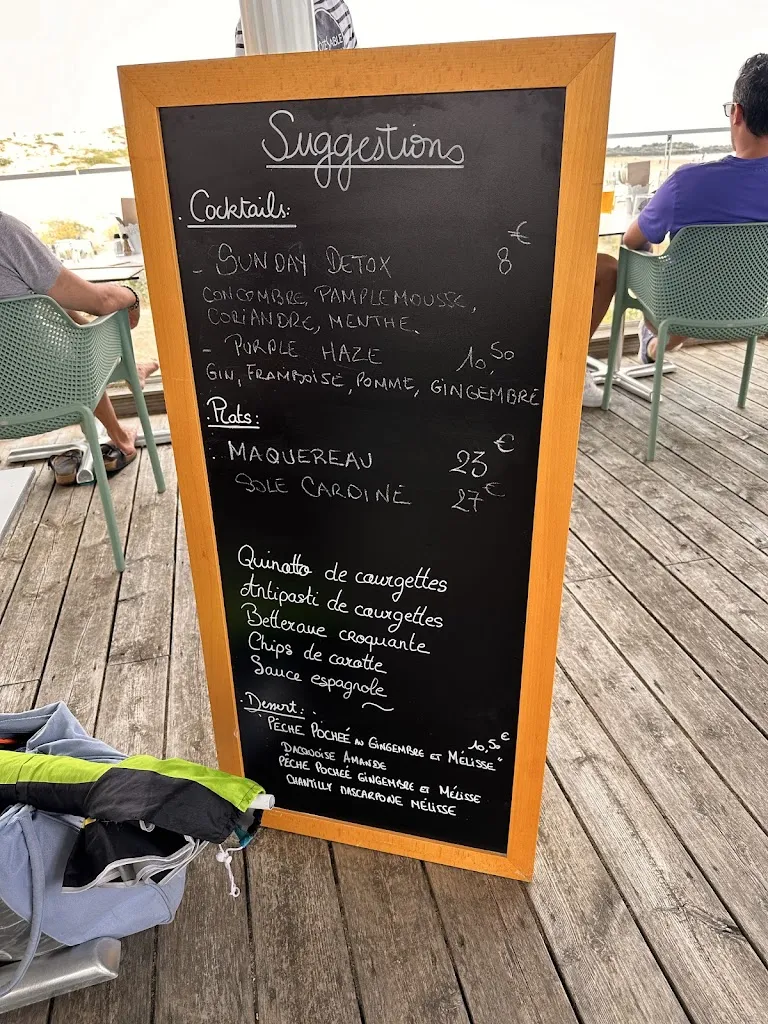 Menu_Bar Restaurant Côté Sable_Vieux-Boucau-les-Bains_image_4