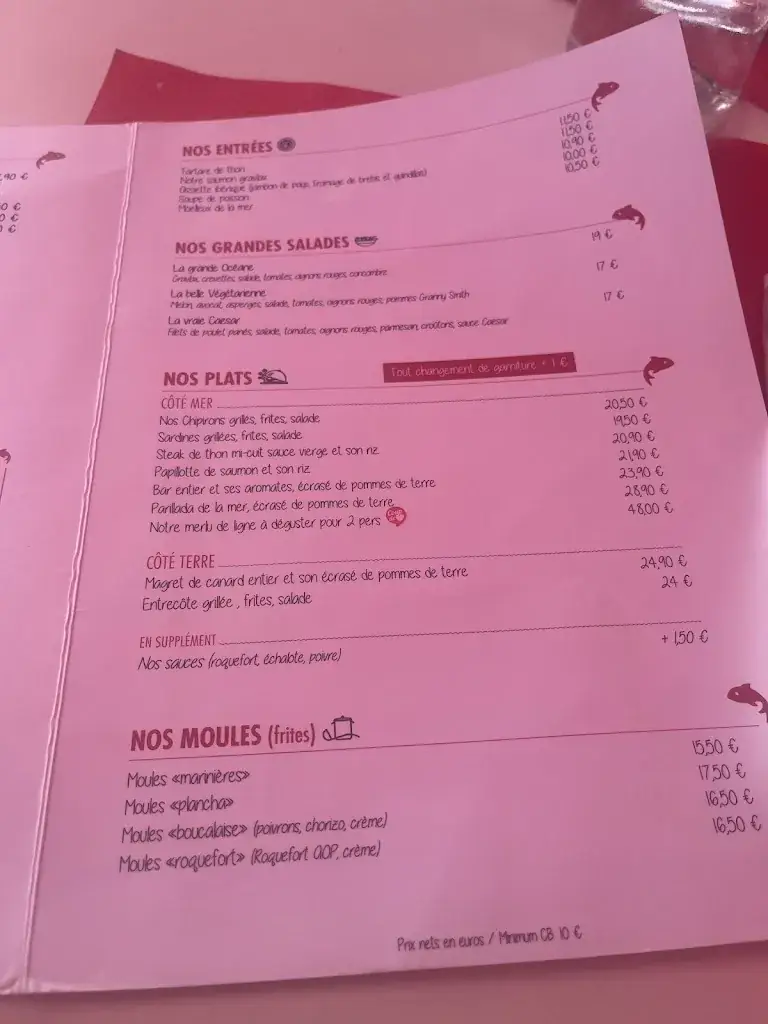 Menu_Le Poisson Rouge_Vieux-Boucau-les-Bains_image_4