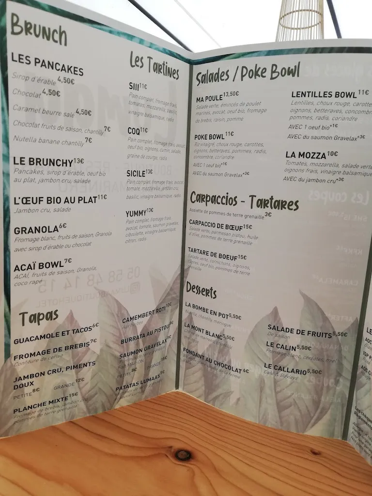 Menu_Lumaa Restaurant_Vieux-Boucau-les-Bains_image_2