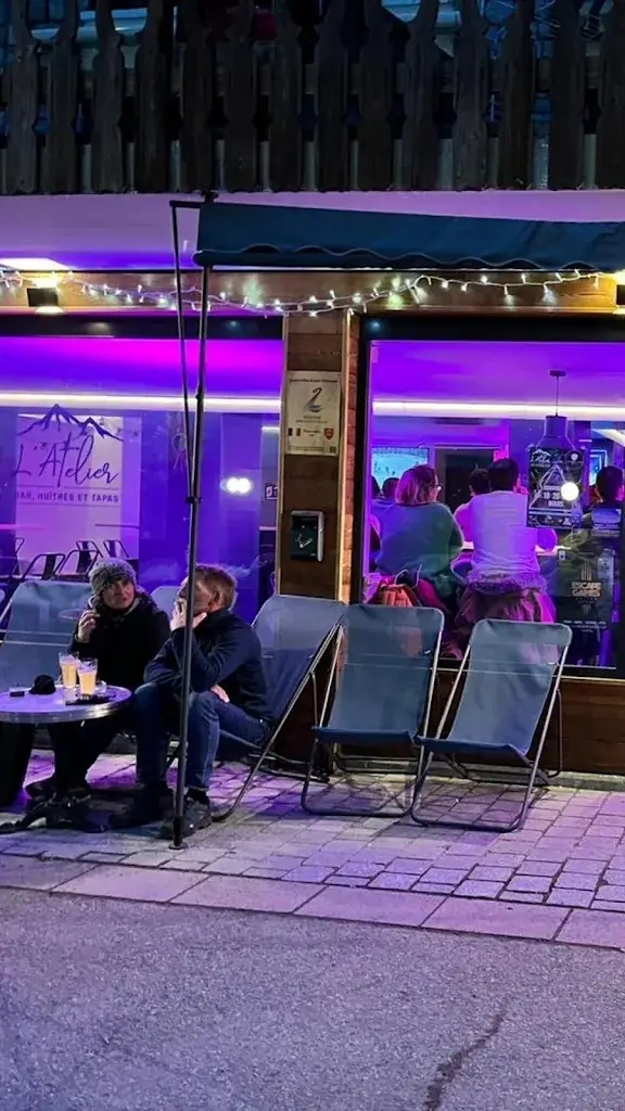 L'Atelier restaurant in Huez