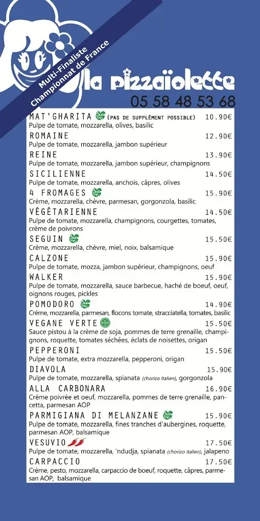 Menu_La Pizzaïolette_Vieux-Boucau-les-Bains_image_1