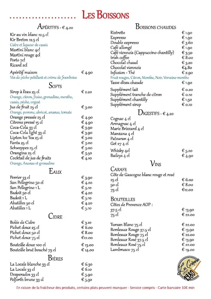 Menu_La Creperie Du Mail_Vieux-Boucau-les-Bains_image_1